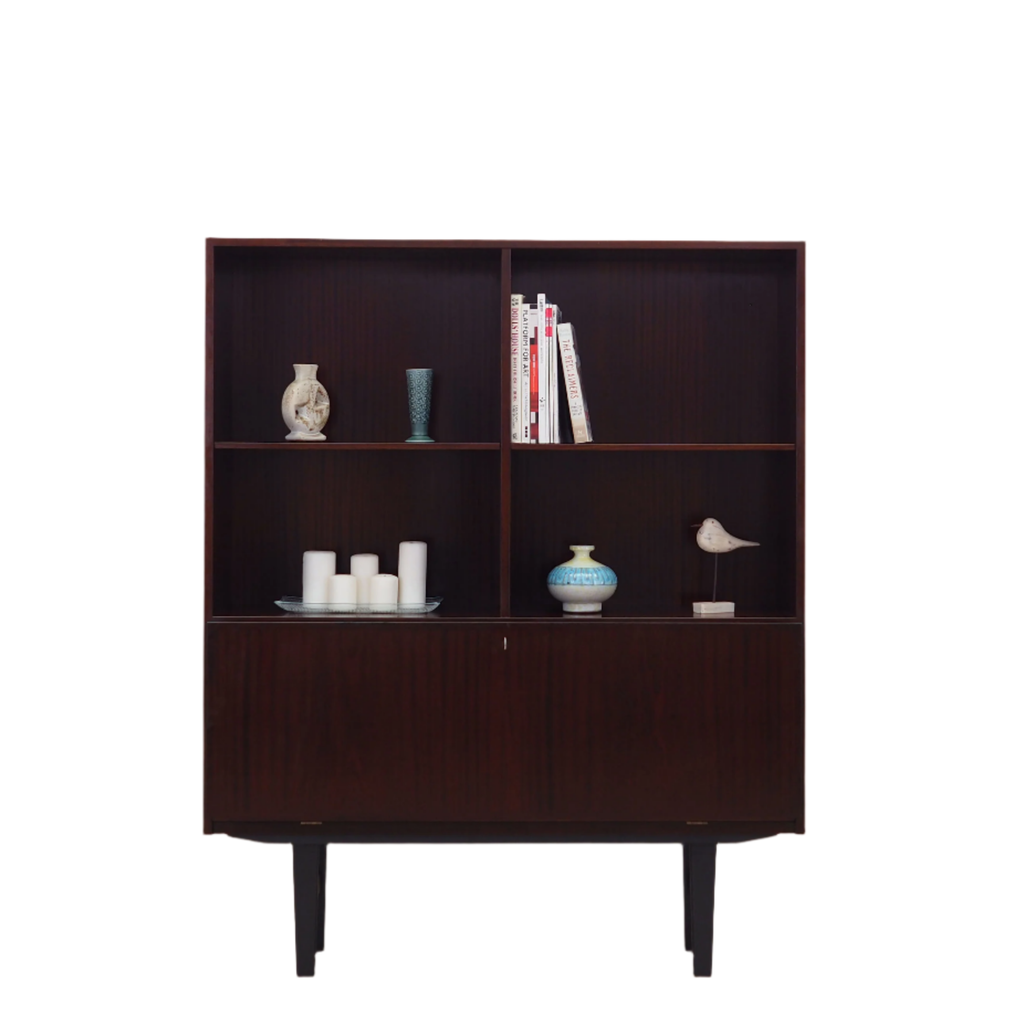 Mahogany_bookcase_Danish_design_from_1970s_manufacturer_Omann_Jun