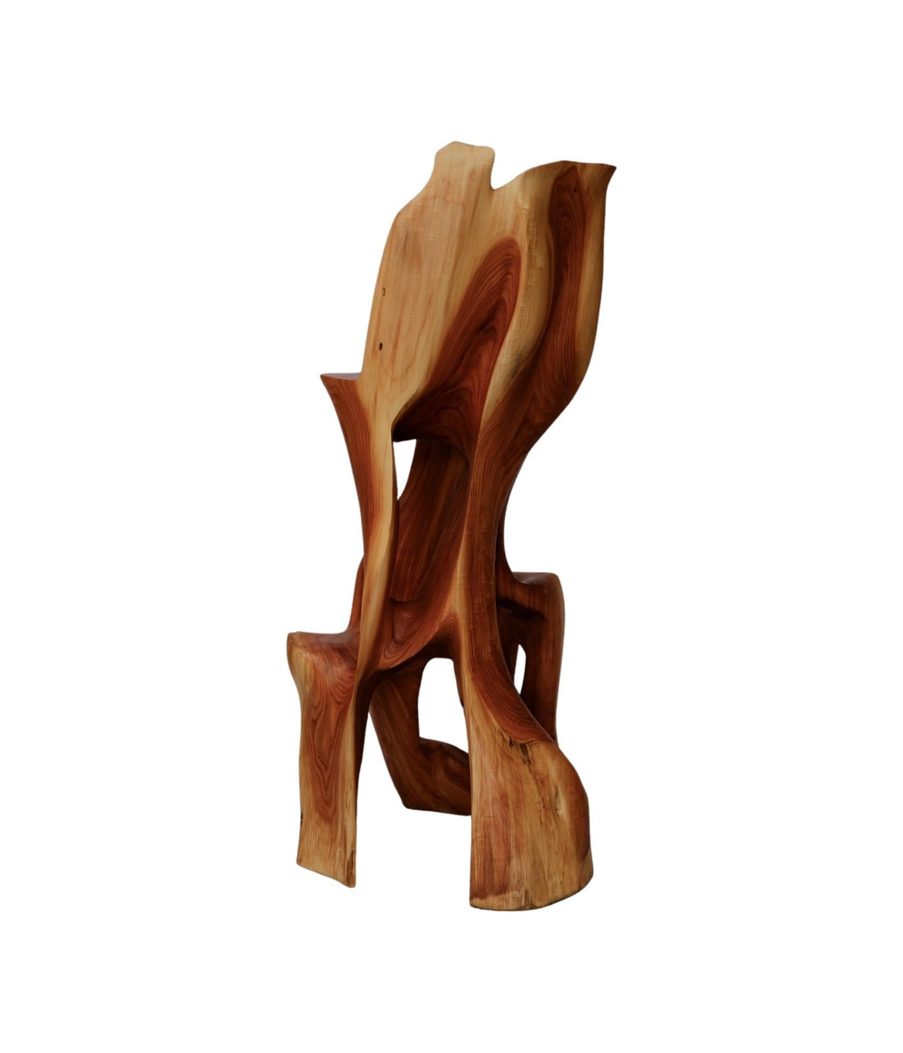 Makha_Solid_Wood_Sculptural_Bar_Chair_Original_Contemporary_Design