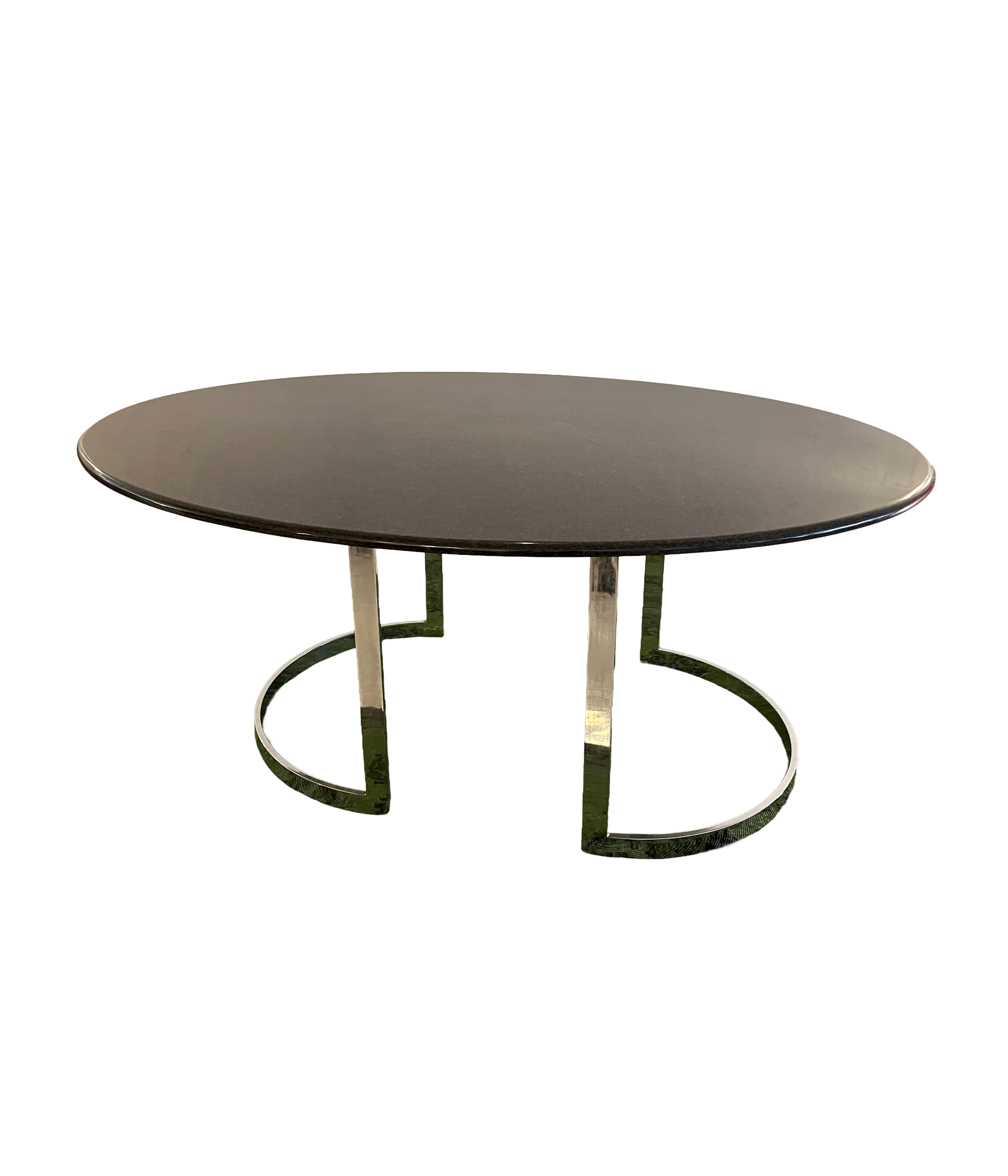 Marble_and_Chromed_Metal_Table_by_Vittorio_Introini