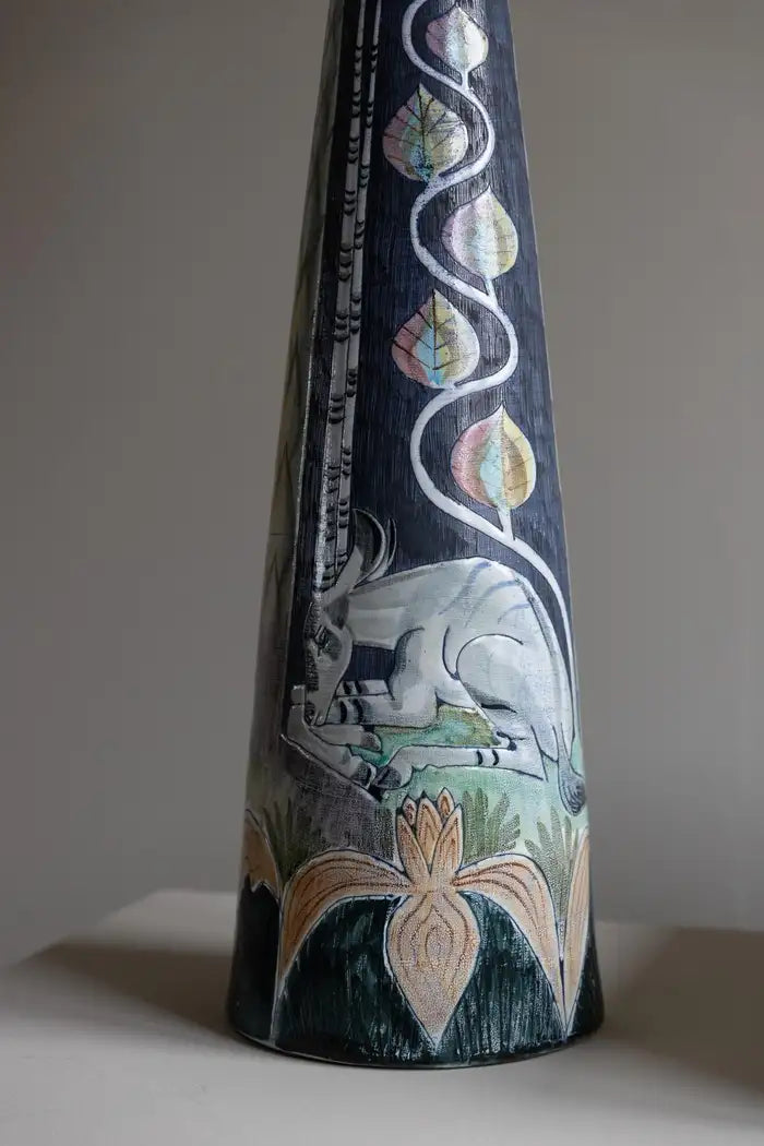 Marian_Zawadzki_Oryx_Unique_Floor_Lamp,_Tilgmans_Ceramics,_Sweden,_1960s