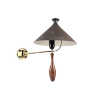 Mid-Century_Brass_and_Wood_Wall_Sconce_with_Black_Shade,_1950s
