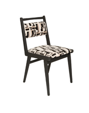 Mid_Century_Black_and_White_Velvet_JAR_Chair_Poland_Europe_1960s