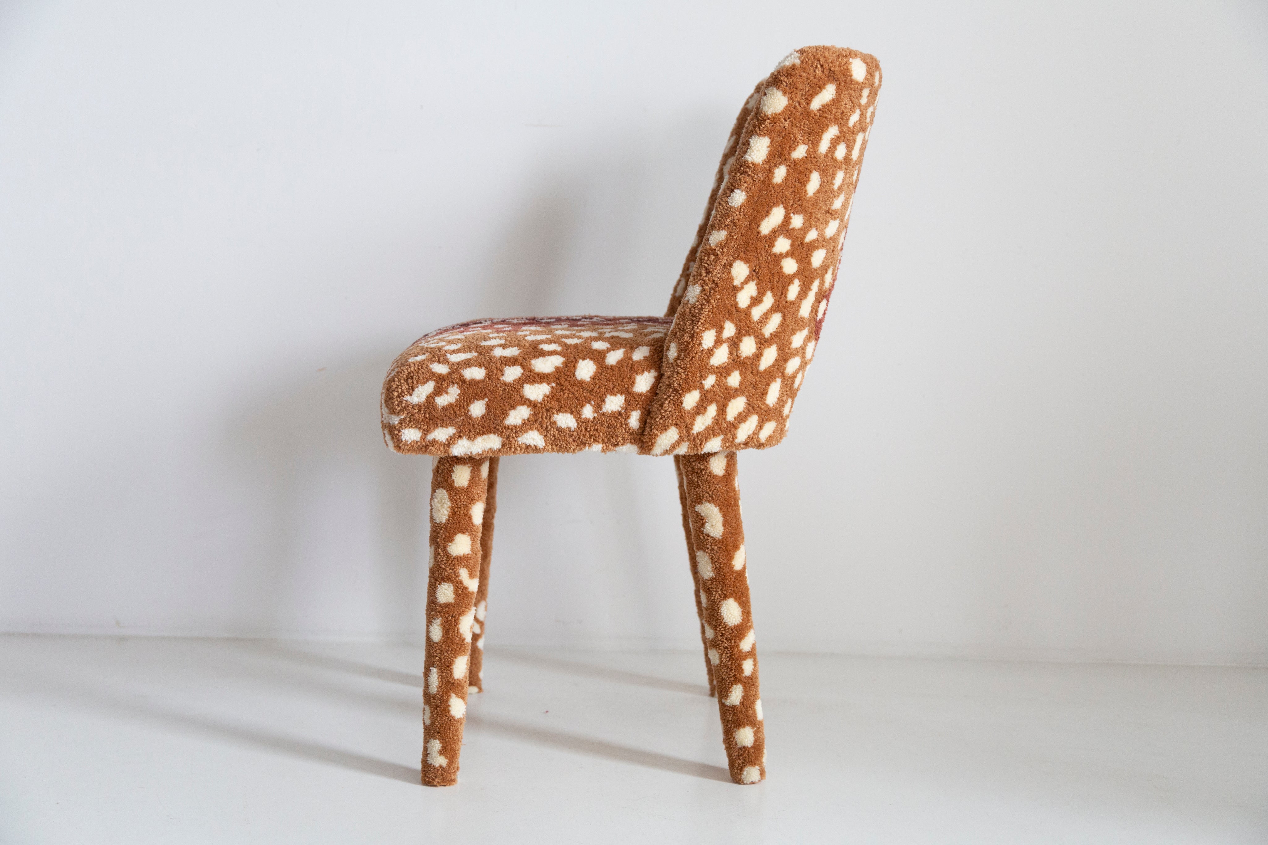 Mid_Century_Hand_Tufting_Roe_Deer_Bambi_Wool_Shell_Chair_1960s