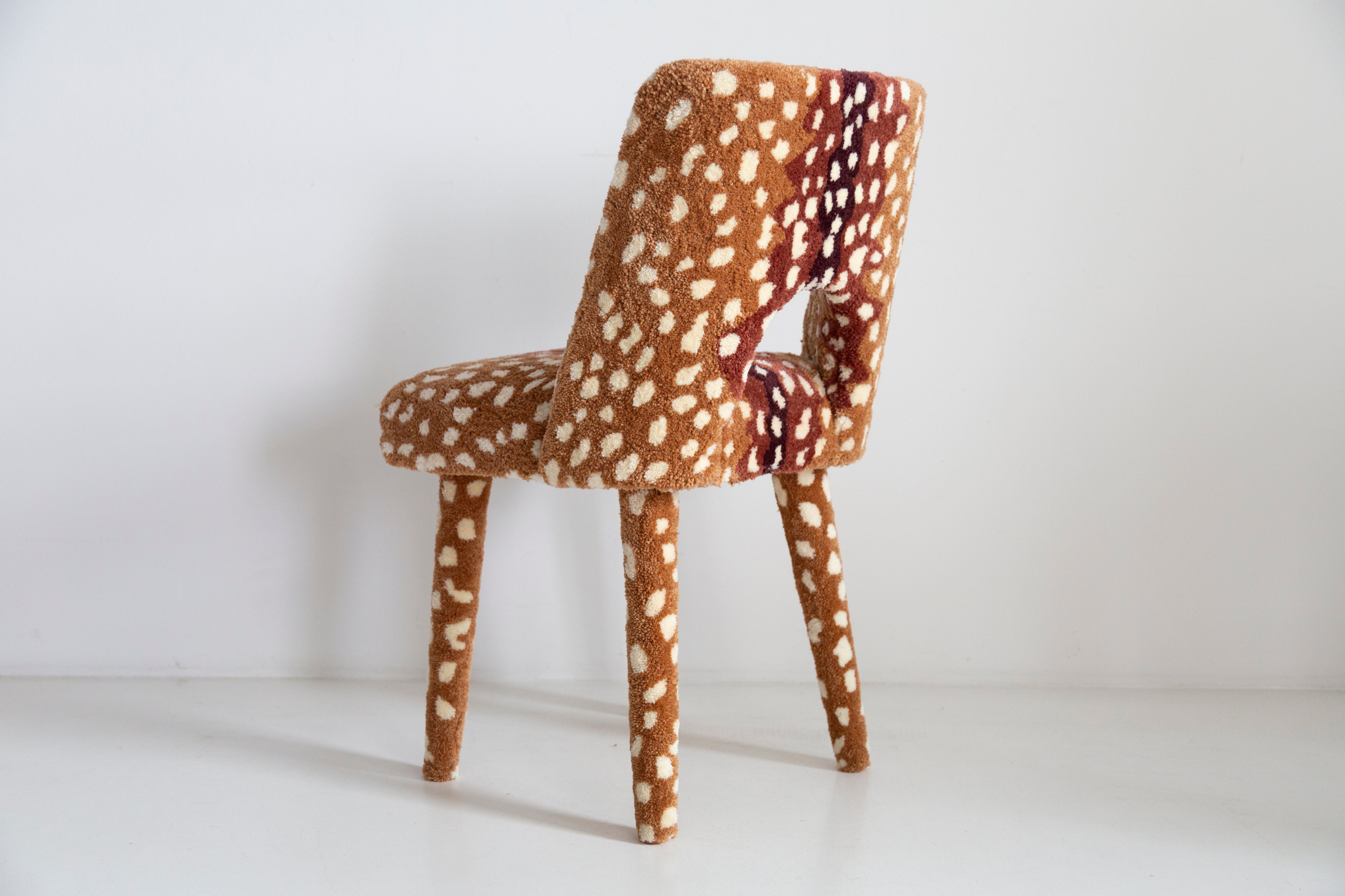 Mid_Century_Hand_Tufting_Roe_Deer_Bambi_Wool_Shell_Chair_1960s