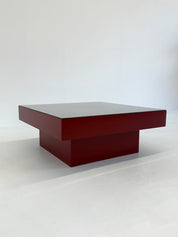 Mid_Century_Red_Italian_Coffee_Table_with_Glass_Top