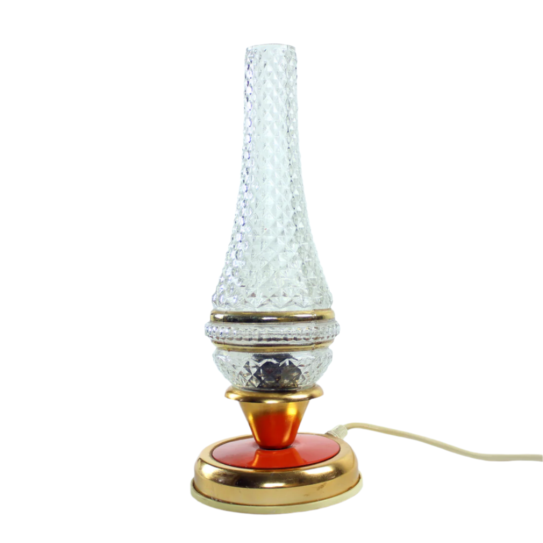 Midcentury_Table_Lamp_in_Brass_and_Glass_Czechoslovakia
