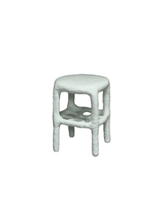 Mint_papier-mache_table_or_stool