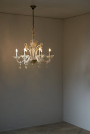 Murano_Glass_chandelier_with_Seahorse_Barovier&Toso