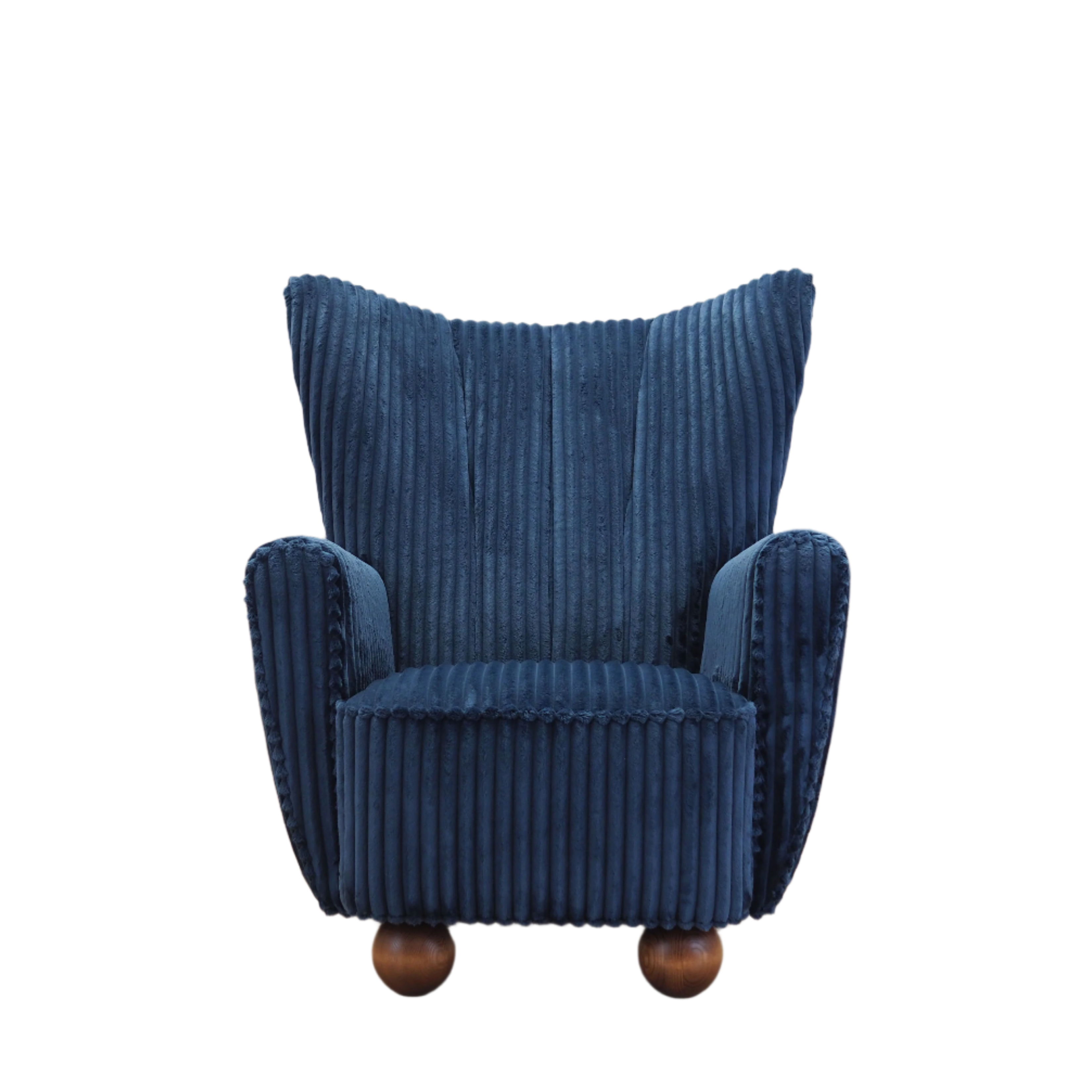 Navy_blue_armchair_Scandinavian_design_production_Denmark