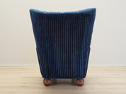 Navy_blue_armchair_Scandinavian_design_production_Denmark