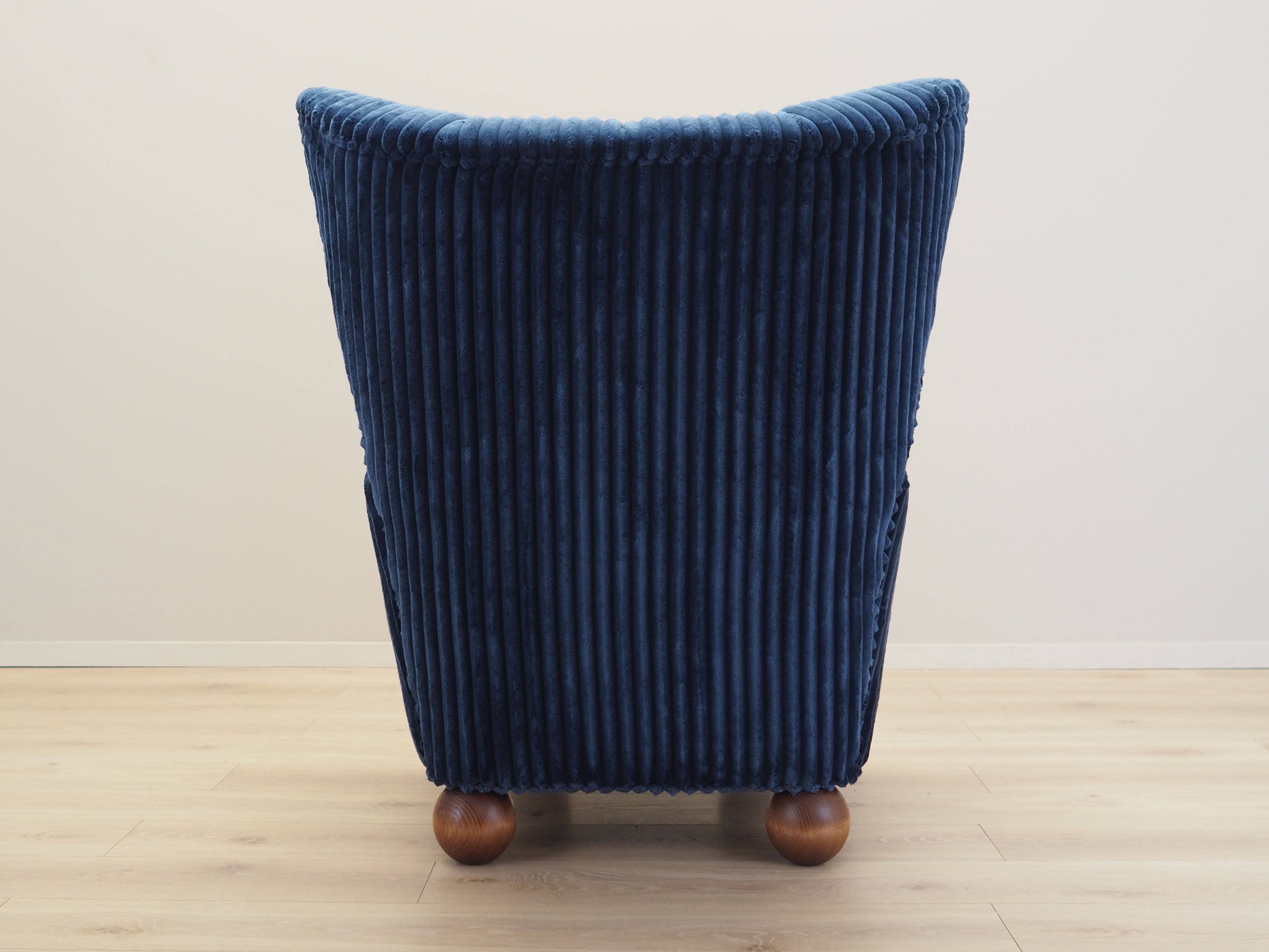 Navy_blue_armchair_Scandinavian_design_production_Denmark