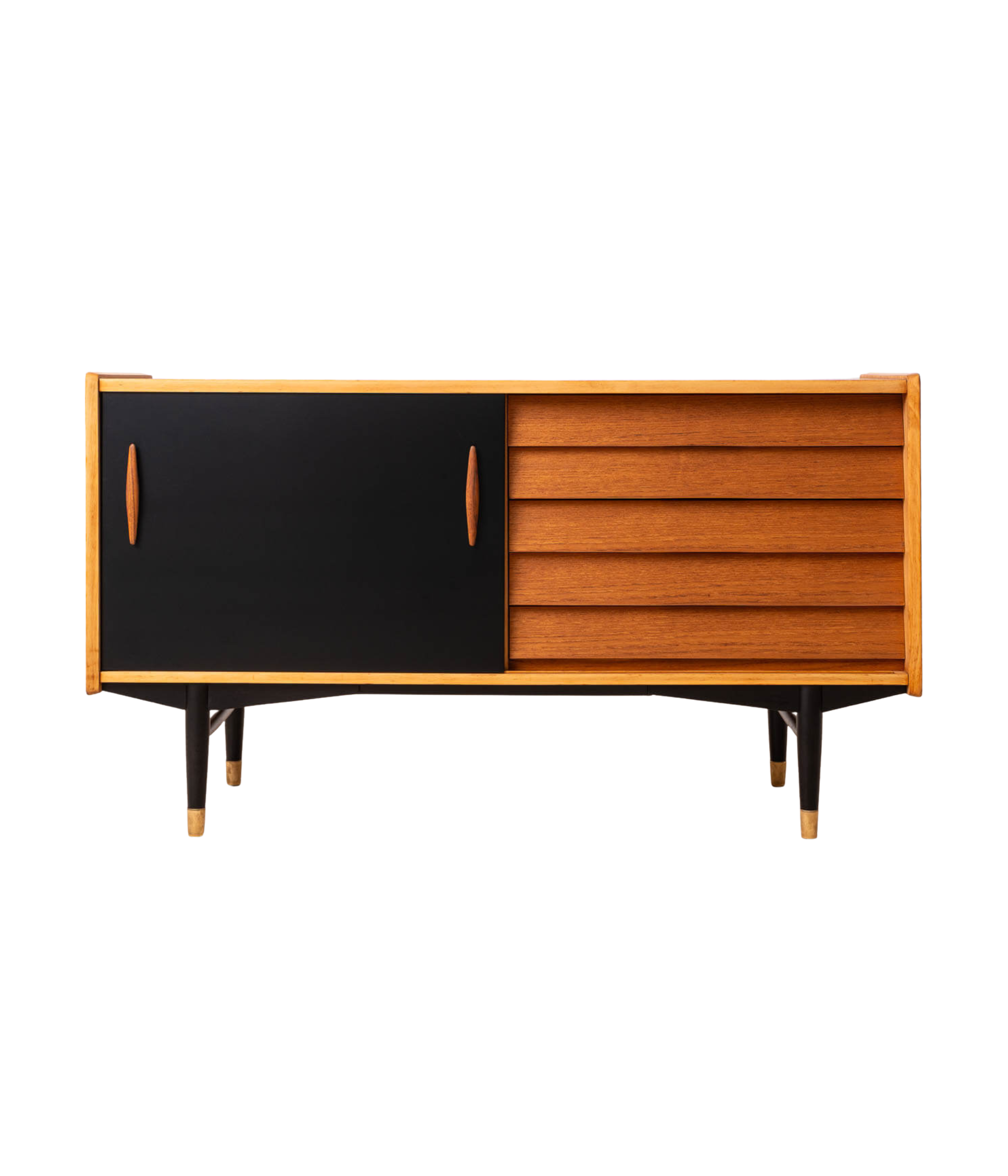 Nils_Jonsson_Teak_Sideboard_for_Hugo_Troeds,_Scandinavian_Modern,_1960s