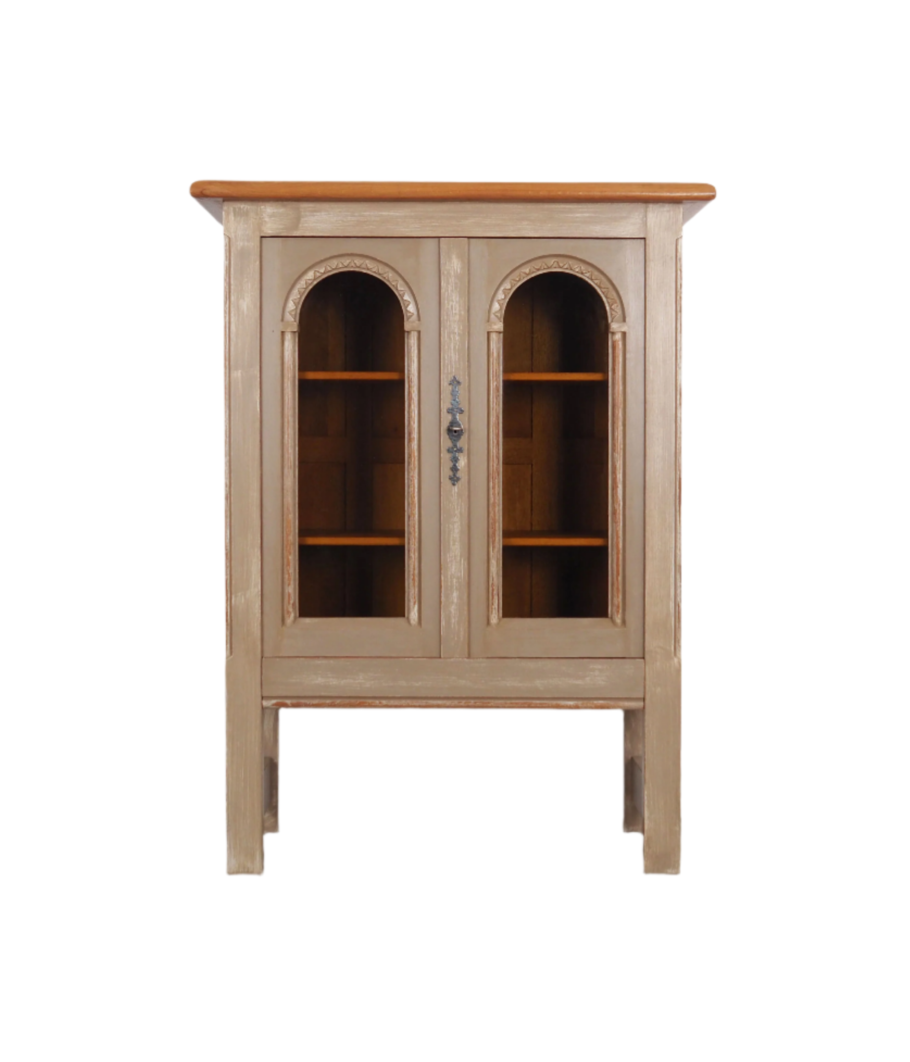 Oak showcase in Danish design from 1960s – Curiouz