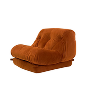 Orange_Nuvolone_armchair_by_Rino_Maturi_for_Mimo_Padova