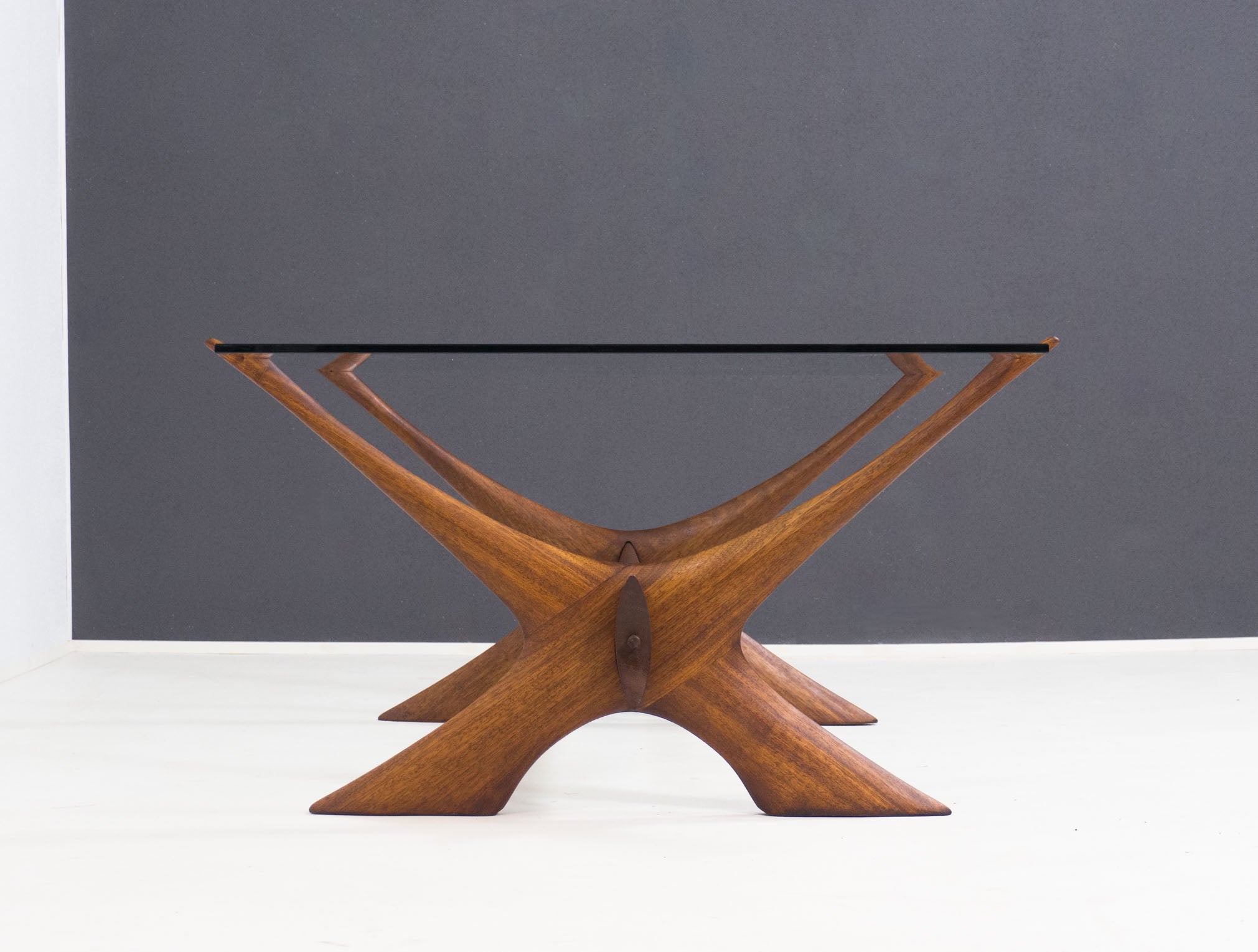 Orebro_Glas_Condor_walnut_glass_coffee_table_Fredrik_Schriever