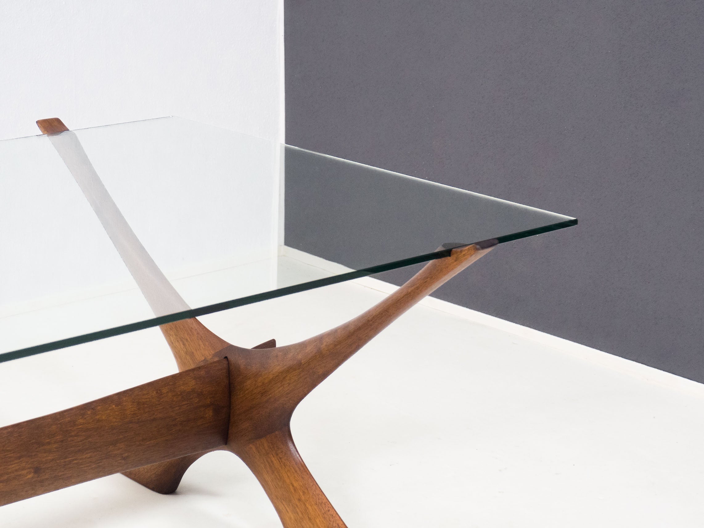 Orebro_Glas_Condor_walnut_glass_coffee_table_Fredrik_Schriever