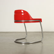Orix_Writing_Desk_Design_Vittorio_Parigi_Nani_Prina_with_Chair_1970s