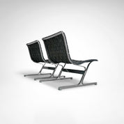 PLR1_Luar_lounge_chair_by_Ross_Littell_for_ICF_De_Padova_Italy_1960s,_set_of_2