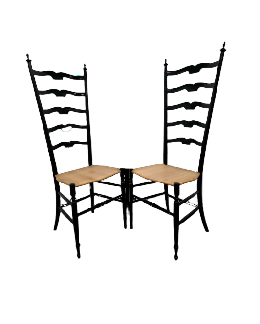 Paolo_Buffa_Ladder_chairs_for_Chiavari_Italy_1950s