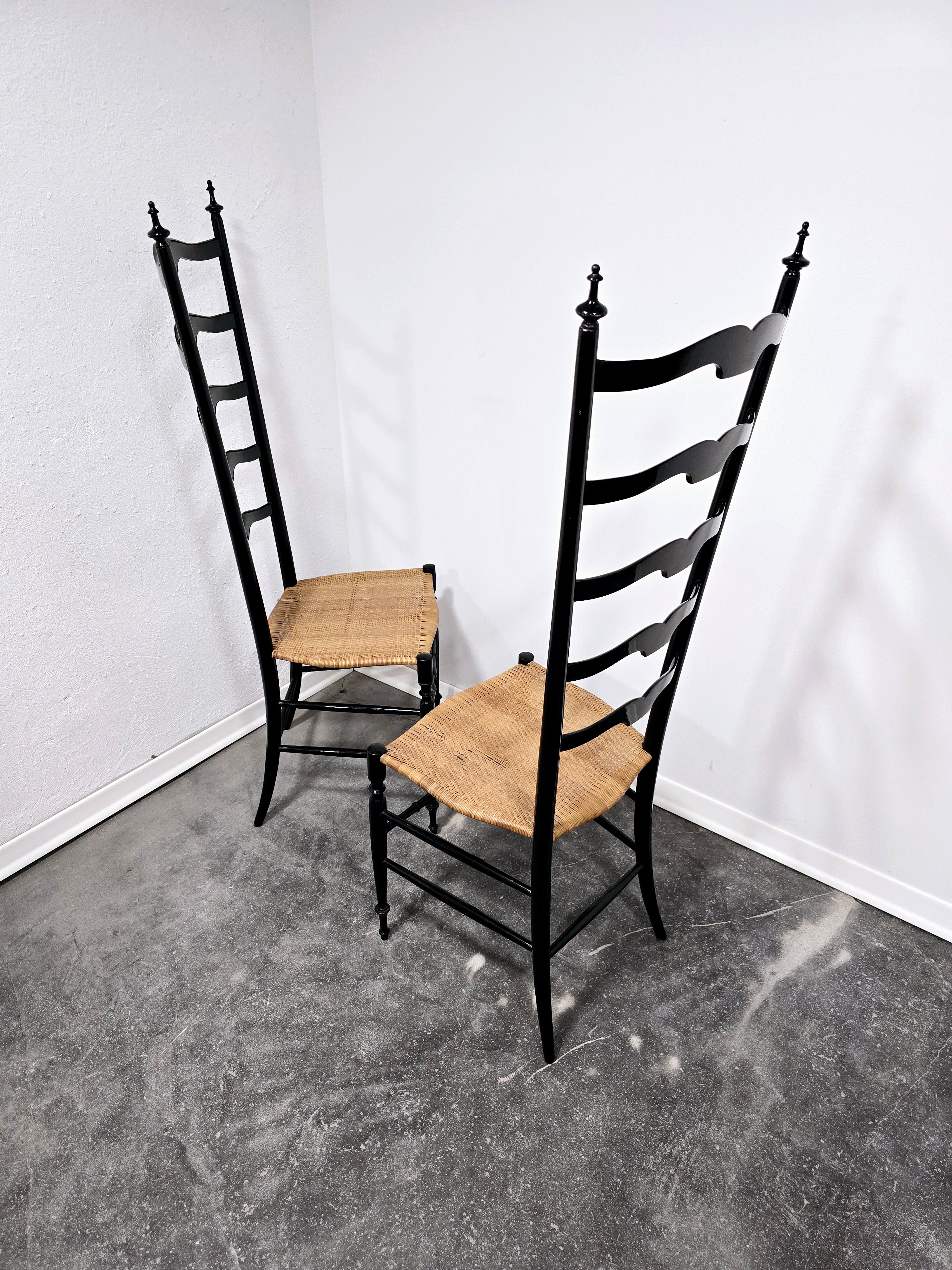 Paolo_Buffa_Ladder_chairs_for_Chiavari_Italy_1950s