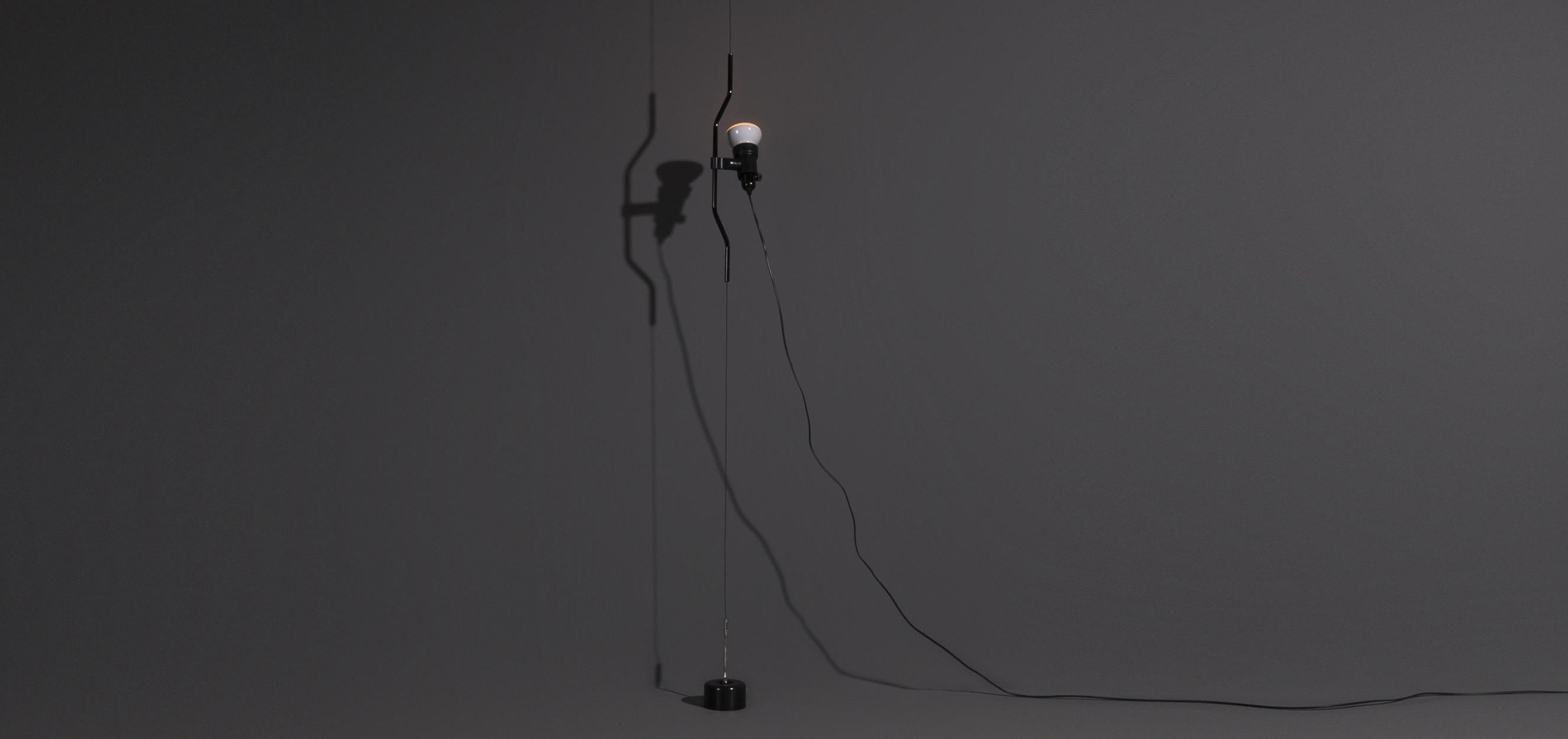 Parentesi_Suspended_Lamp_by_Flos_with_Dimmer_Italy_1970s