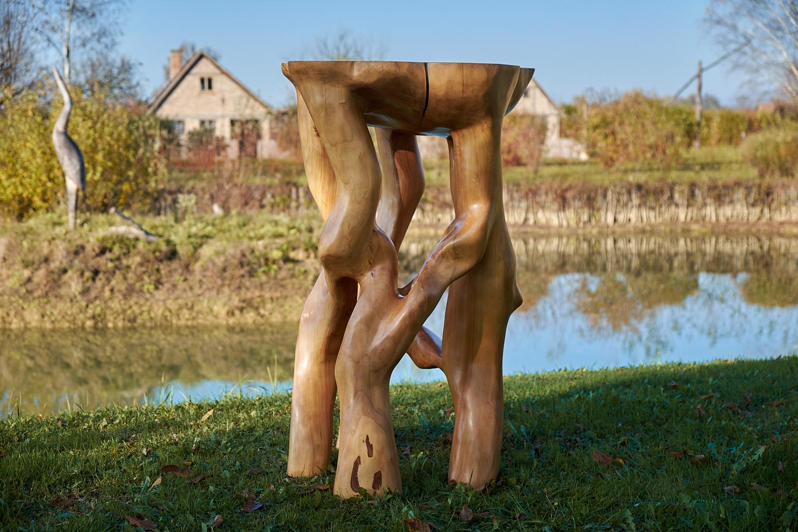 Perun,_Solid_Wood_Sculptural_Bar_Table.
