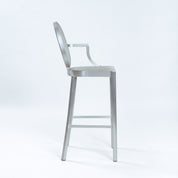Philippe_Starck_Kong_one_arm_aluminium_barstool,1980s