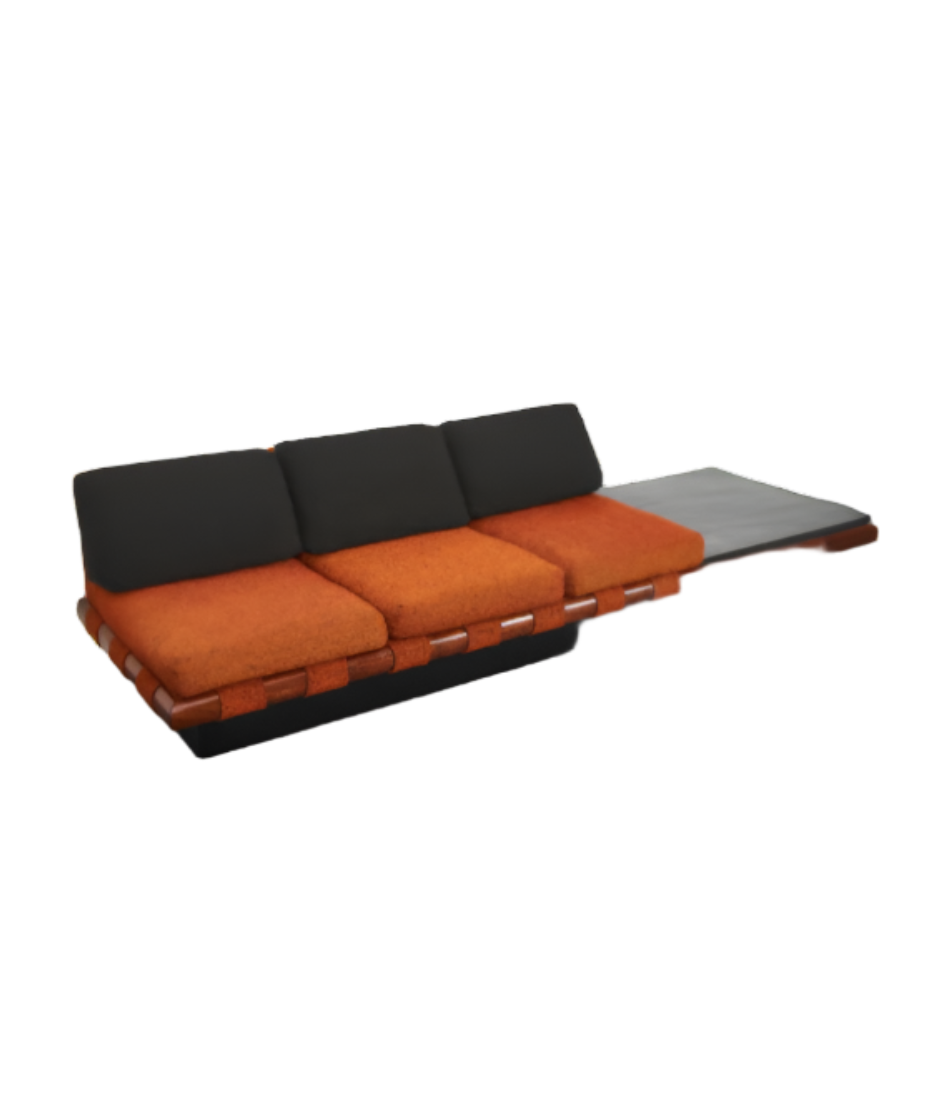 Platform_Sofa-Daybed_with_Basalt_Side_Table_Top_by_Adrian_Pearsall_for_Craft_Associate_1960s
