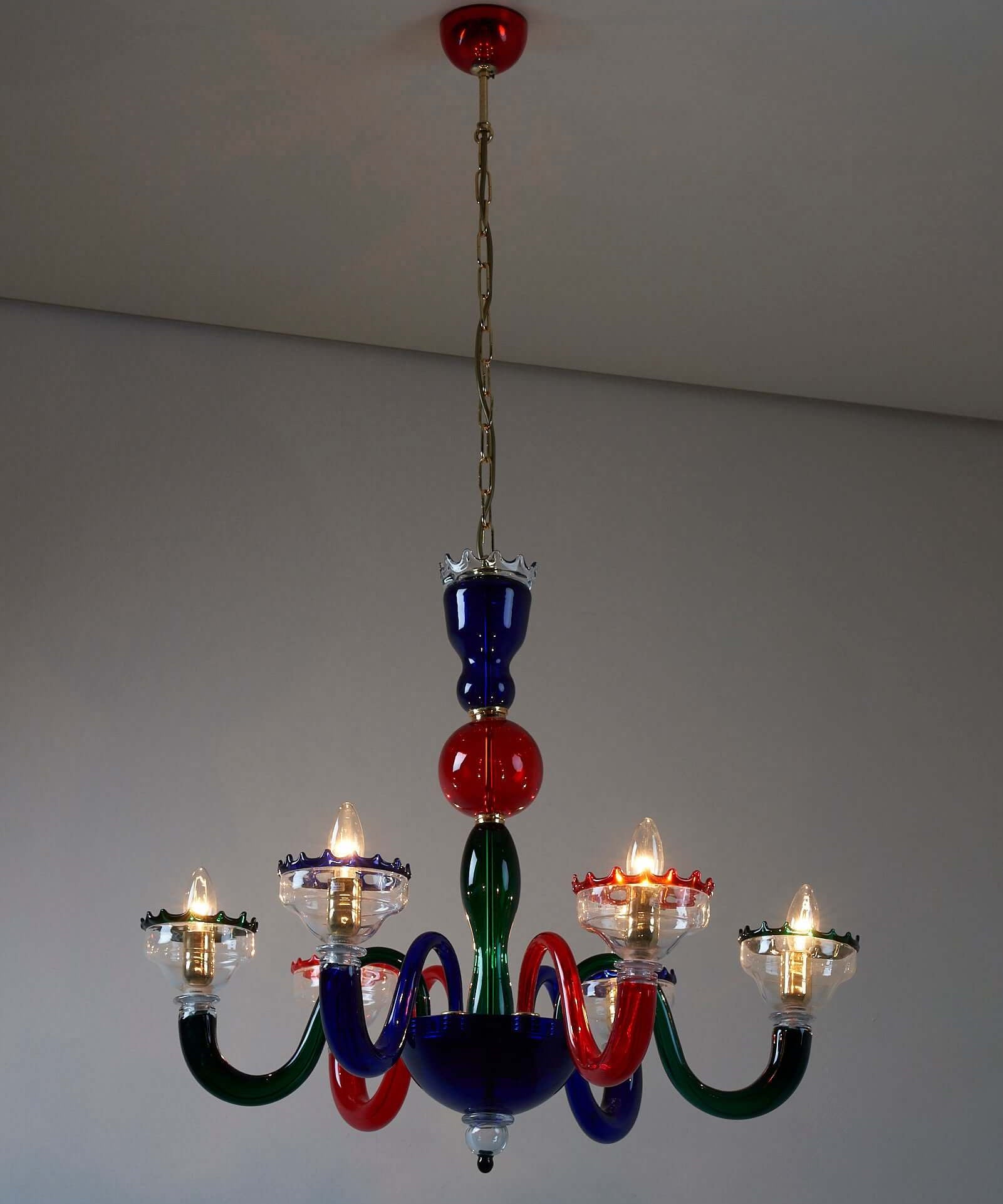 Polychrome_Chandelier_in_Gio_Ponti_Style_Murano