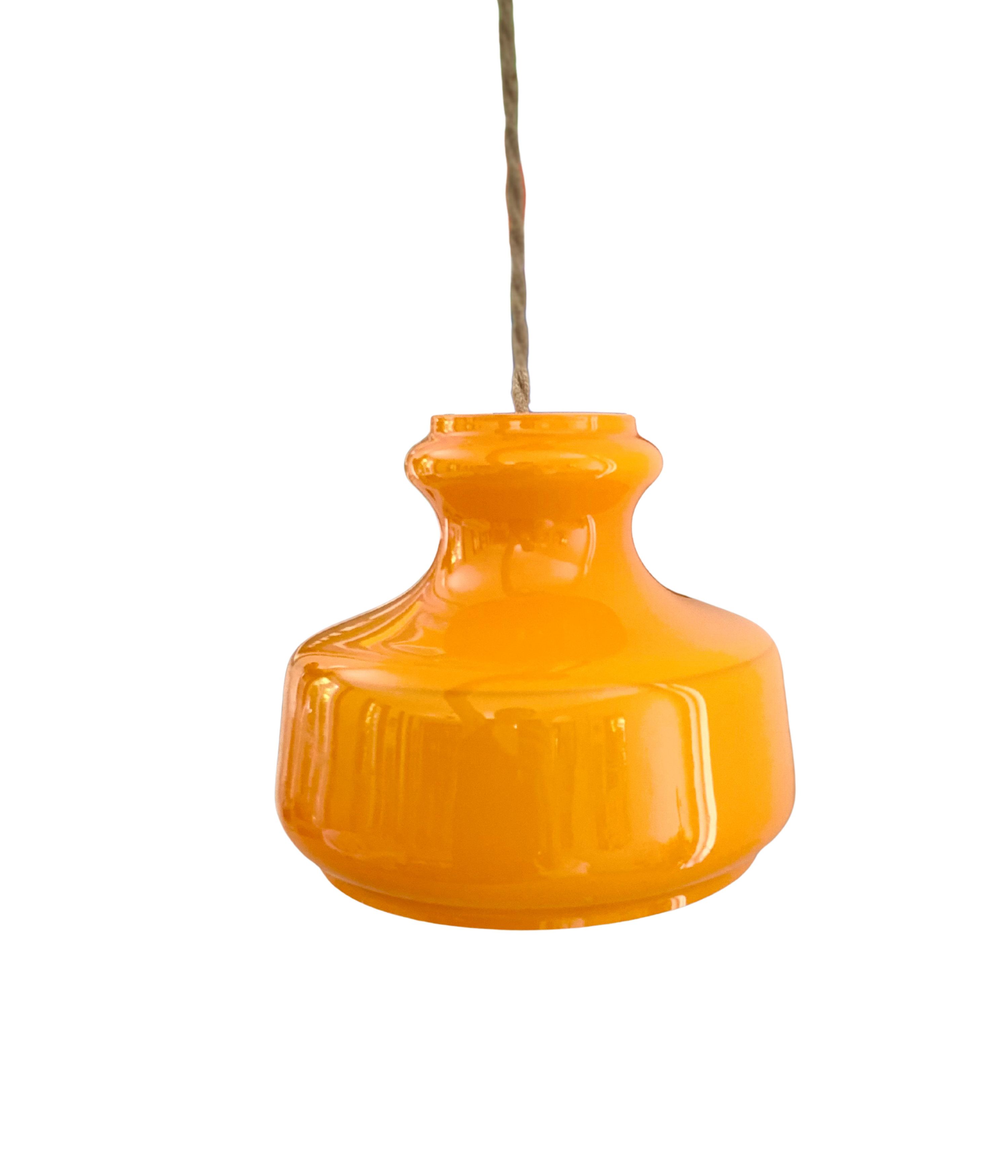 Pop_hanging_lamp_in_bright_orange_glass_from_1960