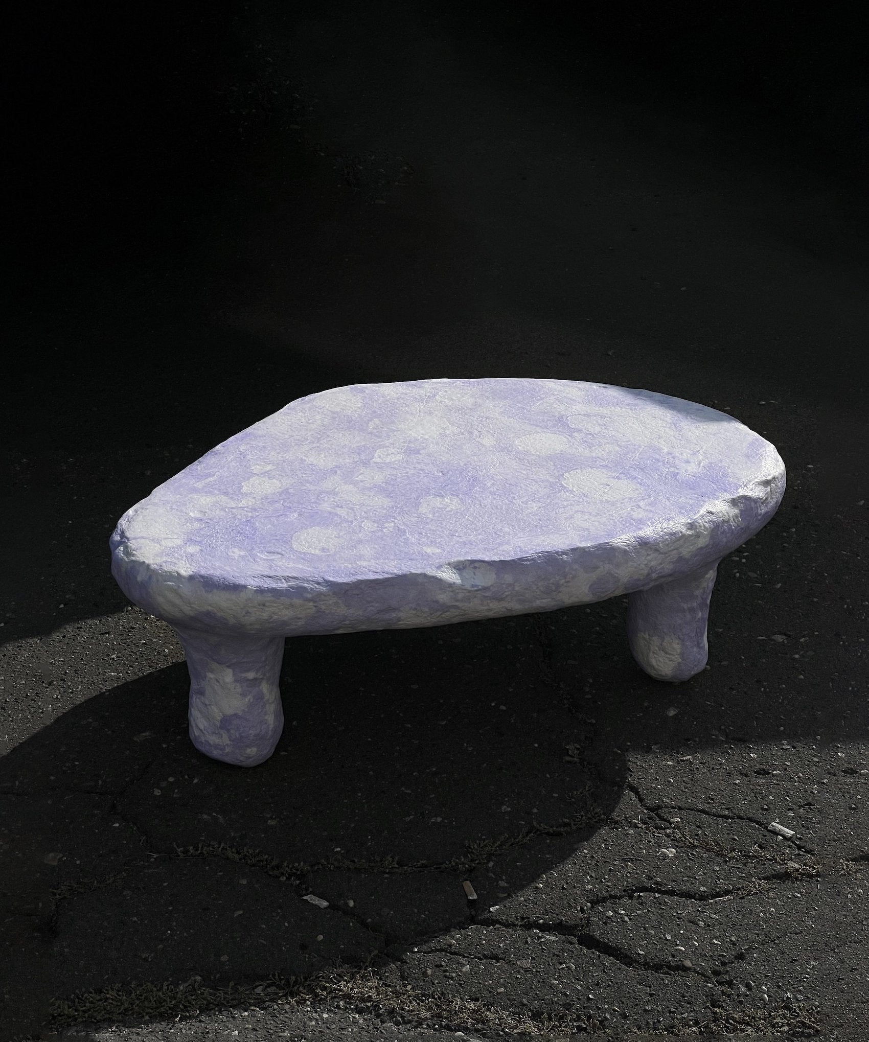 Purple_And_White_Oval_Coffee_Table