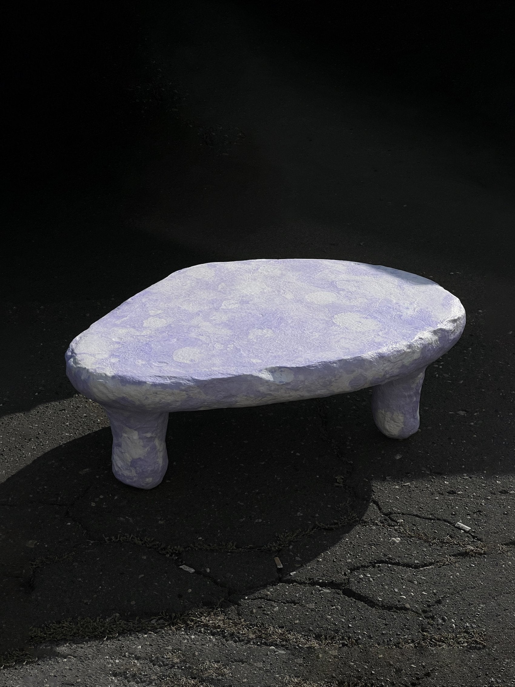 Purple_And_White_Oval_Coffee_Table