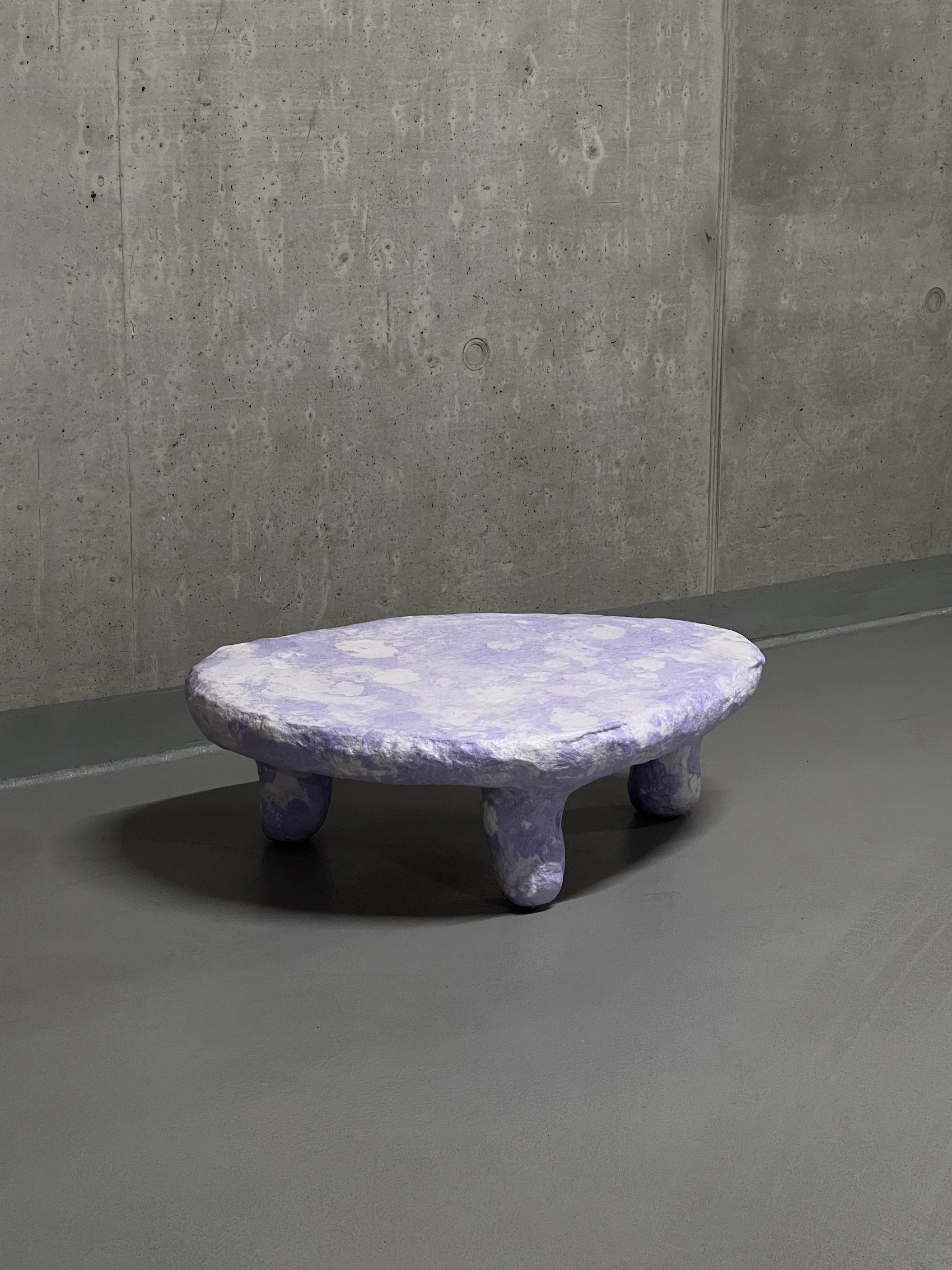 Purple_And_White_Oval_Coffee_Table