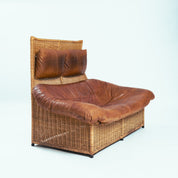 Rattan_Leather_Rock_Sofa_by_Gerard_Van_Den_Berg_for_Montis,_The_Netherlands_1970s