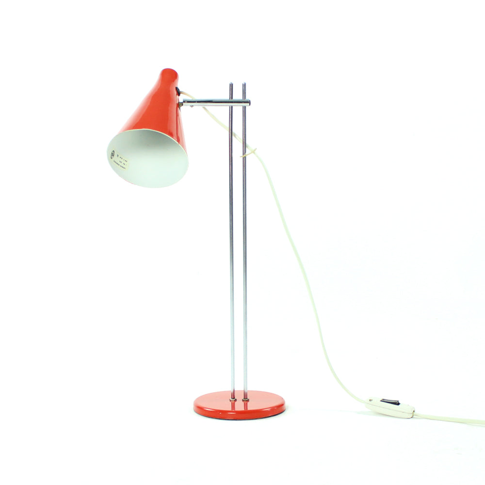 Red_Midcentury_Table_Lamp_By_Josef_Hurka_For_Lidokov_Czechoslovakia_1960s