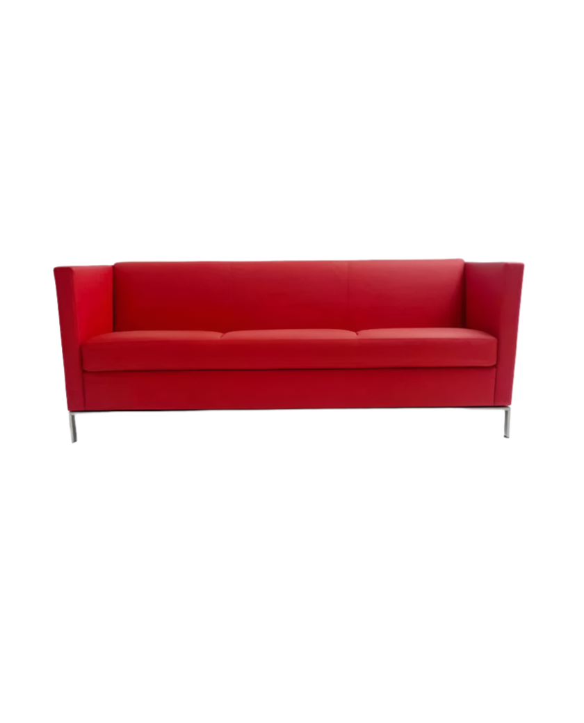 Red_vintage_Walter_Knoll_Norman_Foster_501_leather_three
