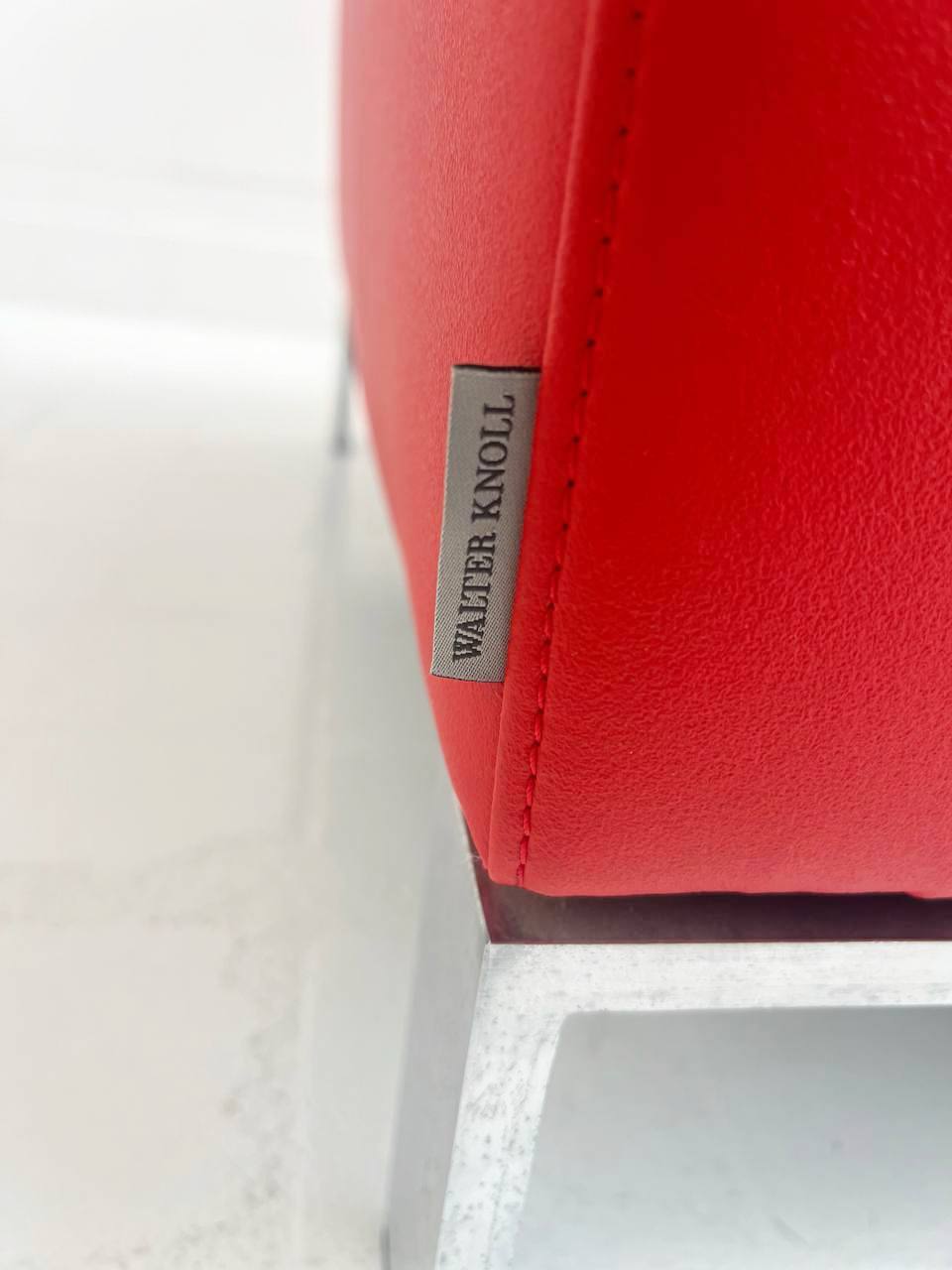 Red_vintage_Walter_Knoll_Norman_Foster_501_leather_three