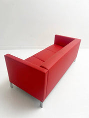 Red_vintage_Walter_Knoll_Norman_Foster_501_leather_three