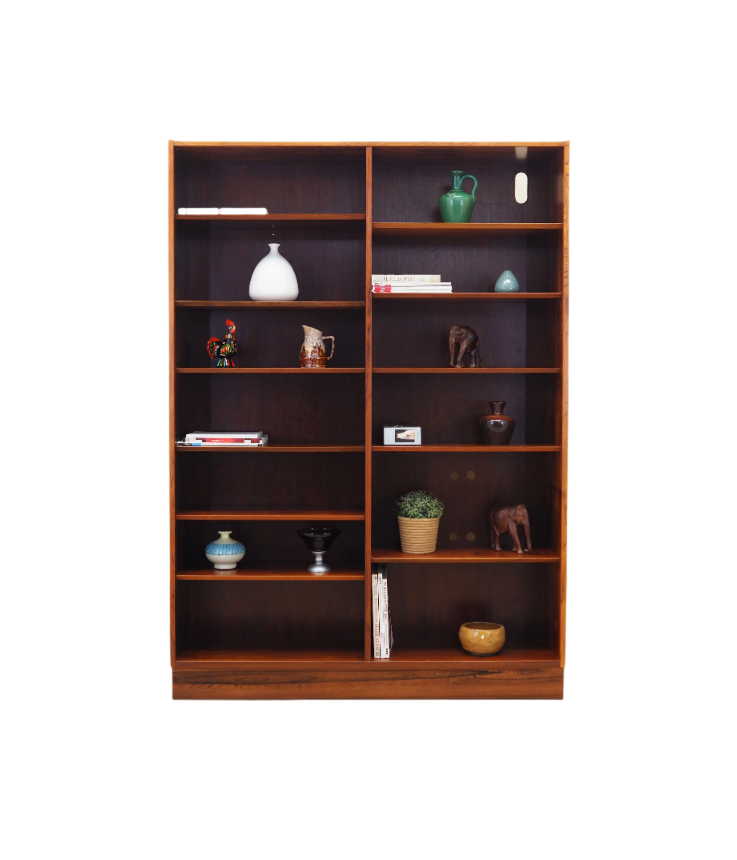 Rosewood_bookcase_Danish_design_1970s_production_Hundevad