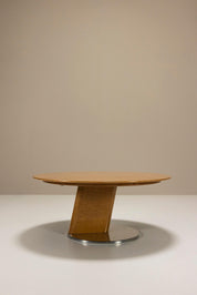 Round_Coffee_Table_In_Bird_s_Eye_Maple_And_Aluminum_By_Sergio_Saporiti