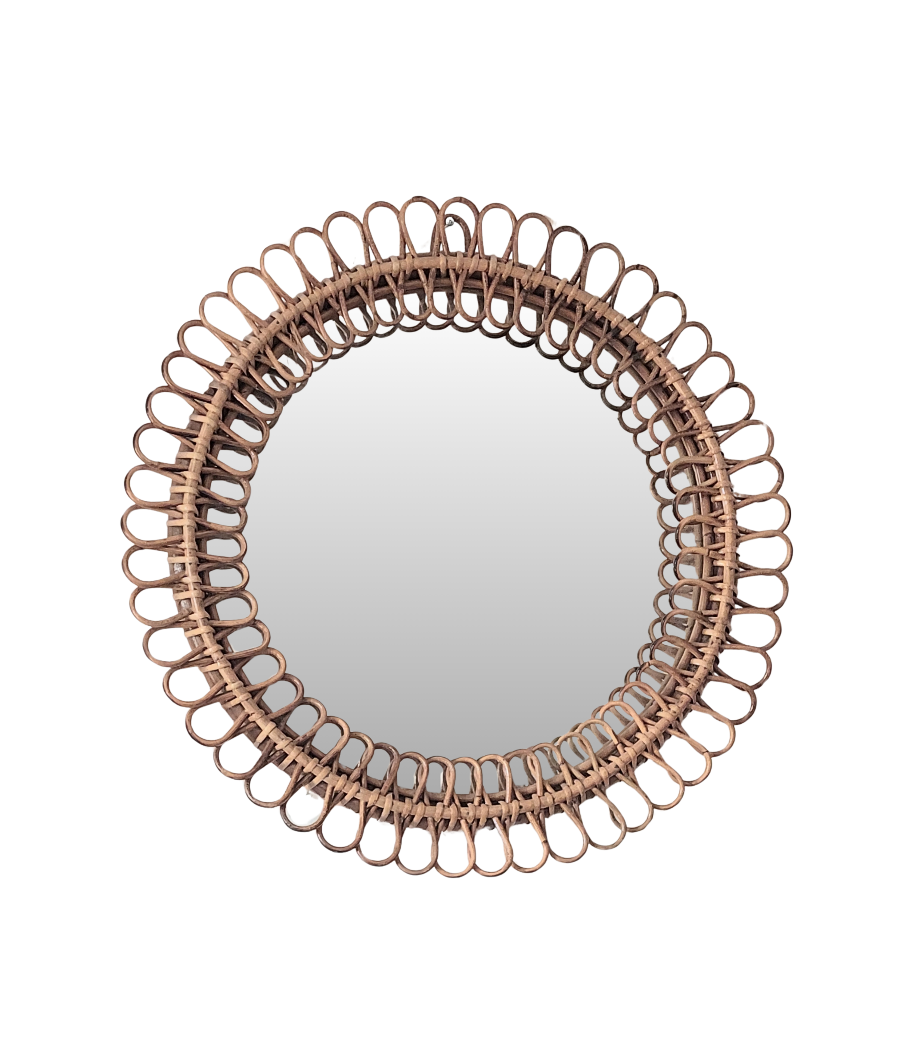 Round_Italian_Riviera_Style_Bamboo_Mid_Century_Mirror_designed_by_Franco_Albini