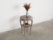 Round_mahogany_coffee_table_Danish_design_1960s_production_Denmark