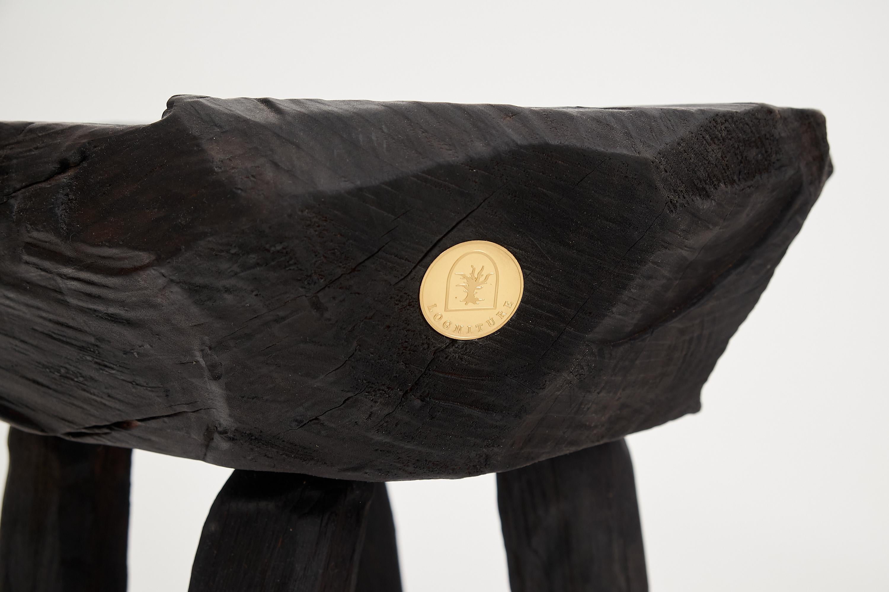 Rustic_Sculptural_Side_Table_Stool_Burnt_Black_Wood.