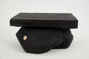 Rustic_Sculptural_Side_Table,_Stool,_Burnt_Black_Wood
