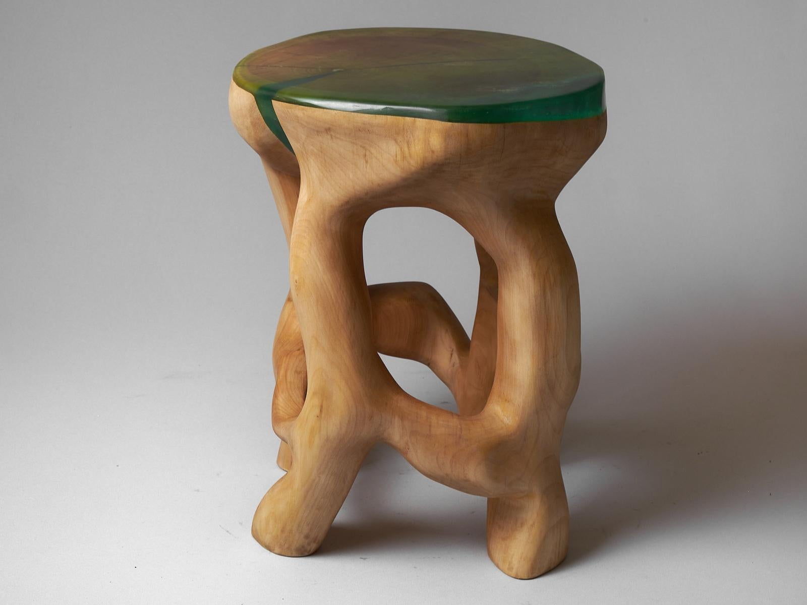 Satyrs_Solid_Wood_Sculptural_Contemporary_Side_Table