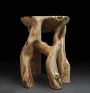 Satyrs,_Solid_Wood_Contemporary_Sculptural_Side_Table
