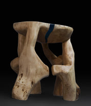 Satyrs,_Solid_Wood_Contemporary_Sculptural_Side_Table
