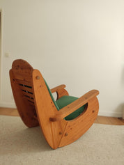 Scandinavian_pine_wood_Rocking_chair