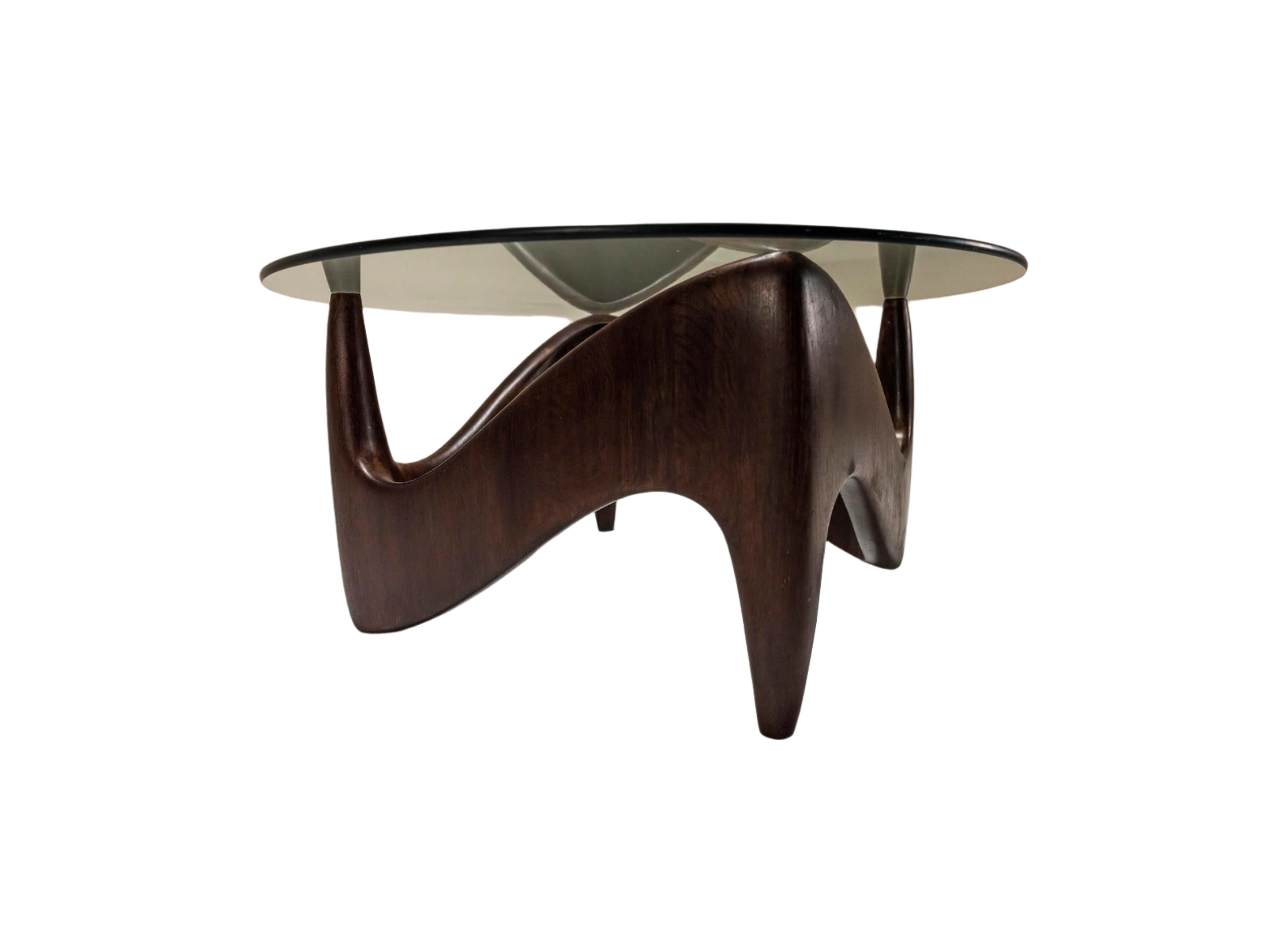 Sculptural_And_Organic_Shaped_Coffee_Table_In_Wood_And_Glass_Italy_1970s