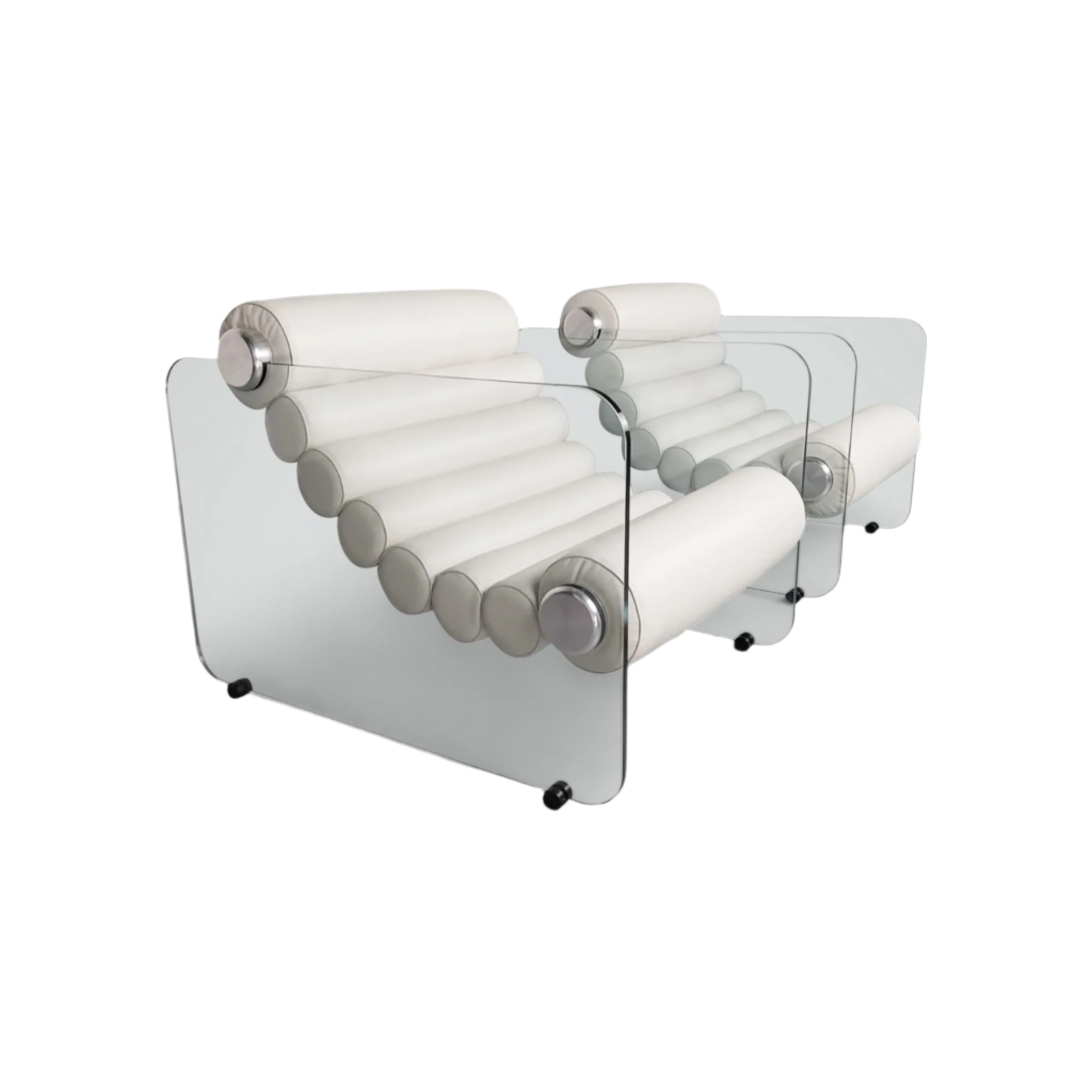 Set_of_2_Hyaline_leather_and_glass_armchair_by_Fabio_Lenci_for_Stendig_Italy_1960s